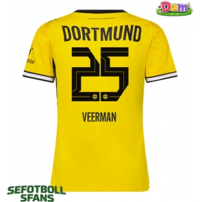 Borussia Dortmund Joey Veerman #25 Hemmatröja Kvinnor 2026-27 Kortärmad